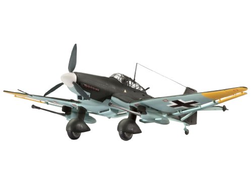 Revell Model Kit - Junkers Ju 87 G/D Tank Buster Plane - 1:72 Scale 04692 - New