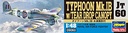 Hasegawa Typhoon MKIB Tear Drop Canopy Airplane Model