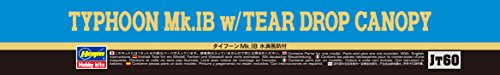 Hasegawa Typhoon MKIB Tear Drop Canopy Airplane Model