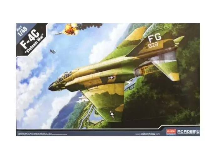 ACADEMY 1/48 F-4C  PHANTOM "Vietnam War" 12294