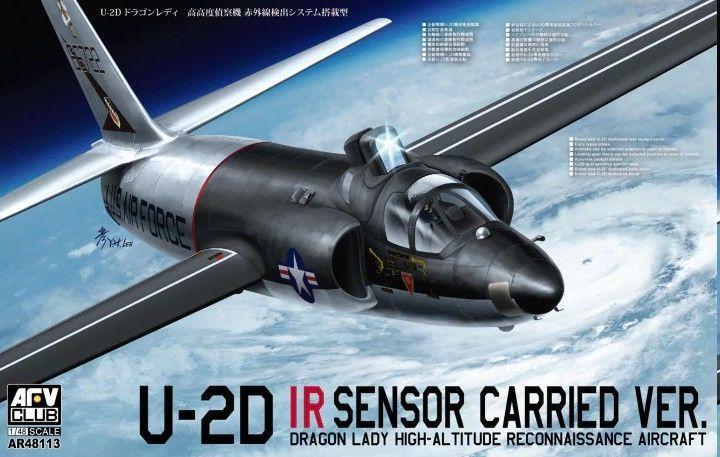 Dragon - U2D IR Sensor Carried Version - USAF High Altitude Recon Aircraft - 1/48
