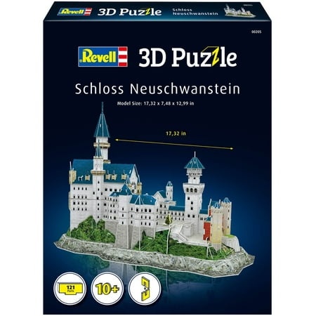 Revell Carrera - Schloss Neuschwanstein 3D Printed Puzzle
