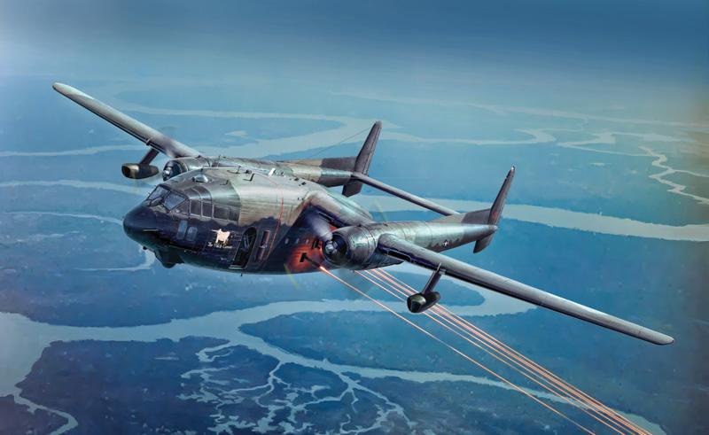 Italeri - 1/72 AC-119K Stinger IT1468