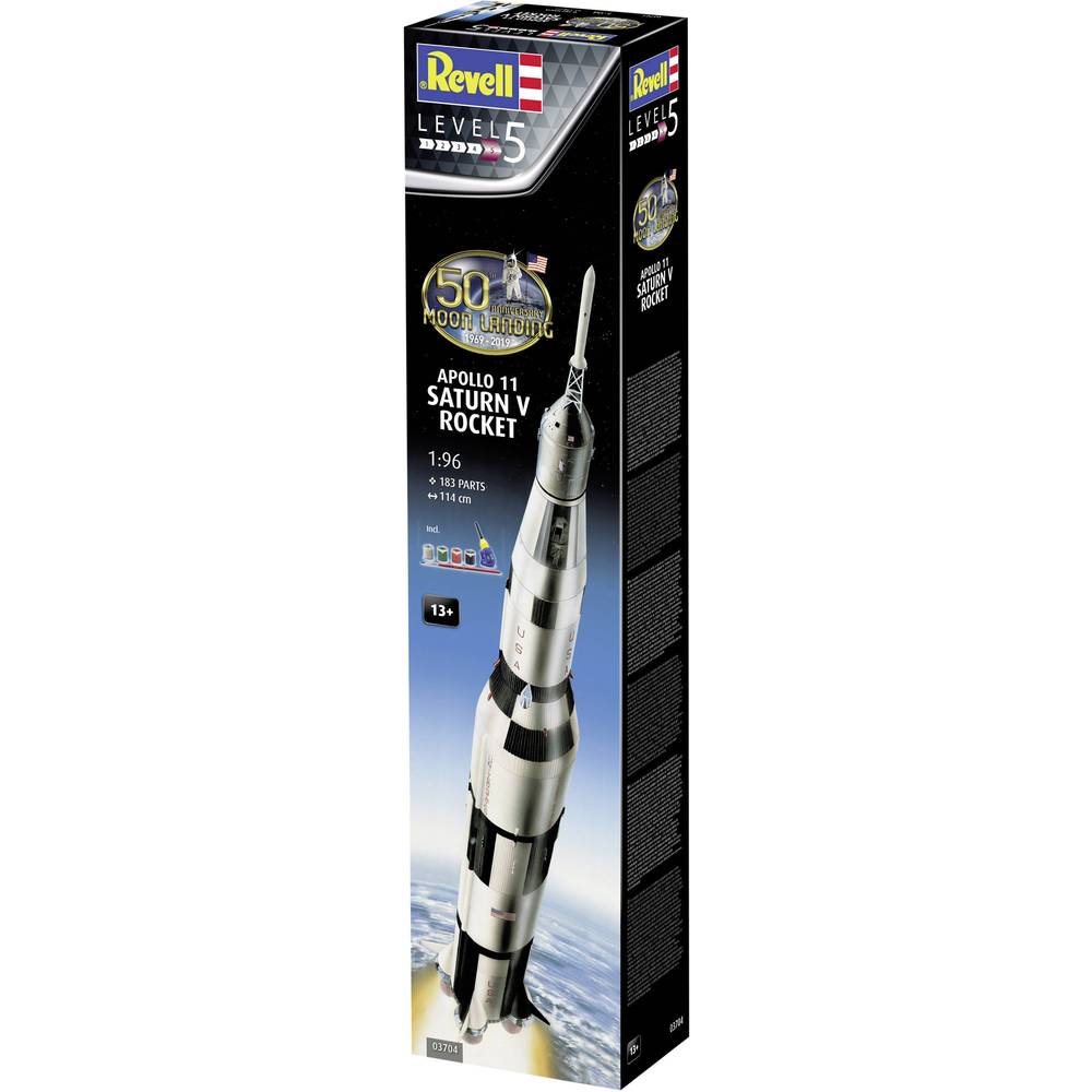 Revell - RV03704 - Moon Landing 1:96 - Apollo 11 "Saturn V" Rocket