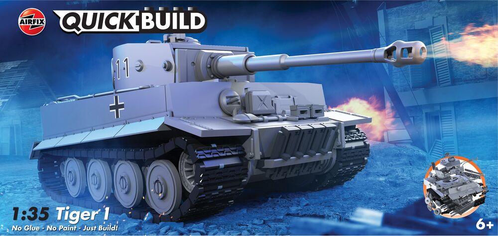 Airfix - J6041 QUICKBUILD Tiger I Tank - 1/35