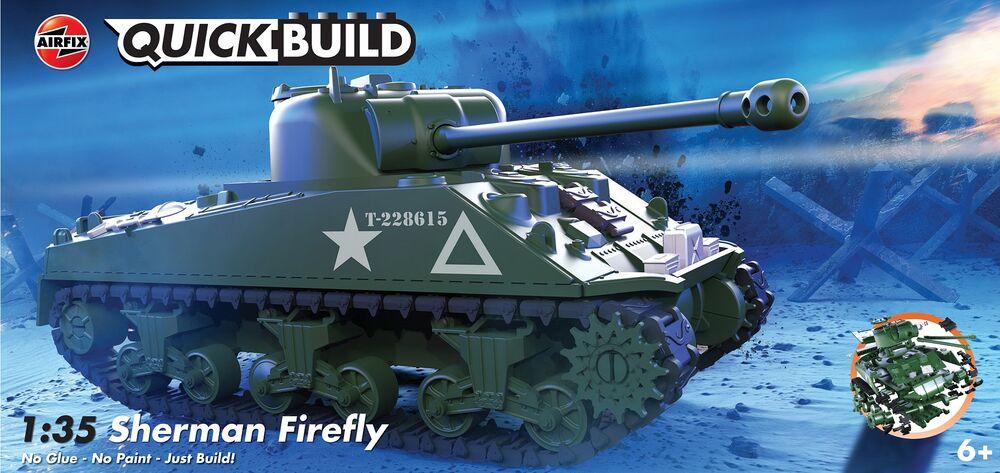 Airfix - J6042 QUICKBUILD Sherman Firefly Tank - 1/35