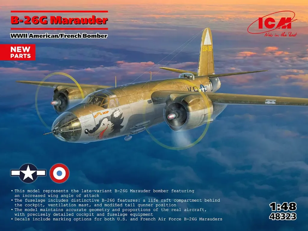 ICM 48323 - B-26G Maurauder - 1/48