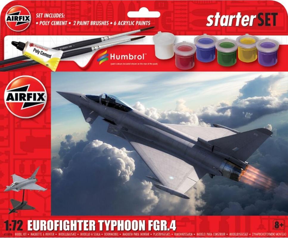 Airfix - Starter Set Eurofighter Typhoon FGR.4
