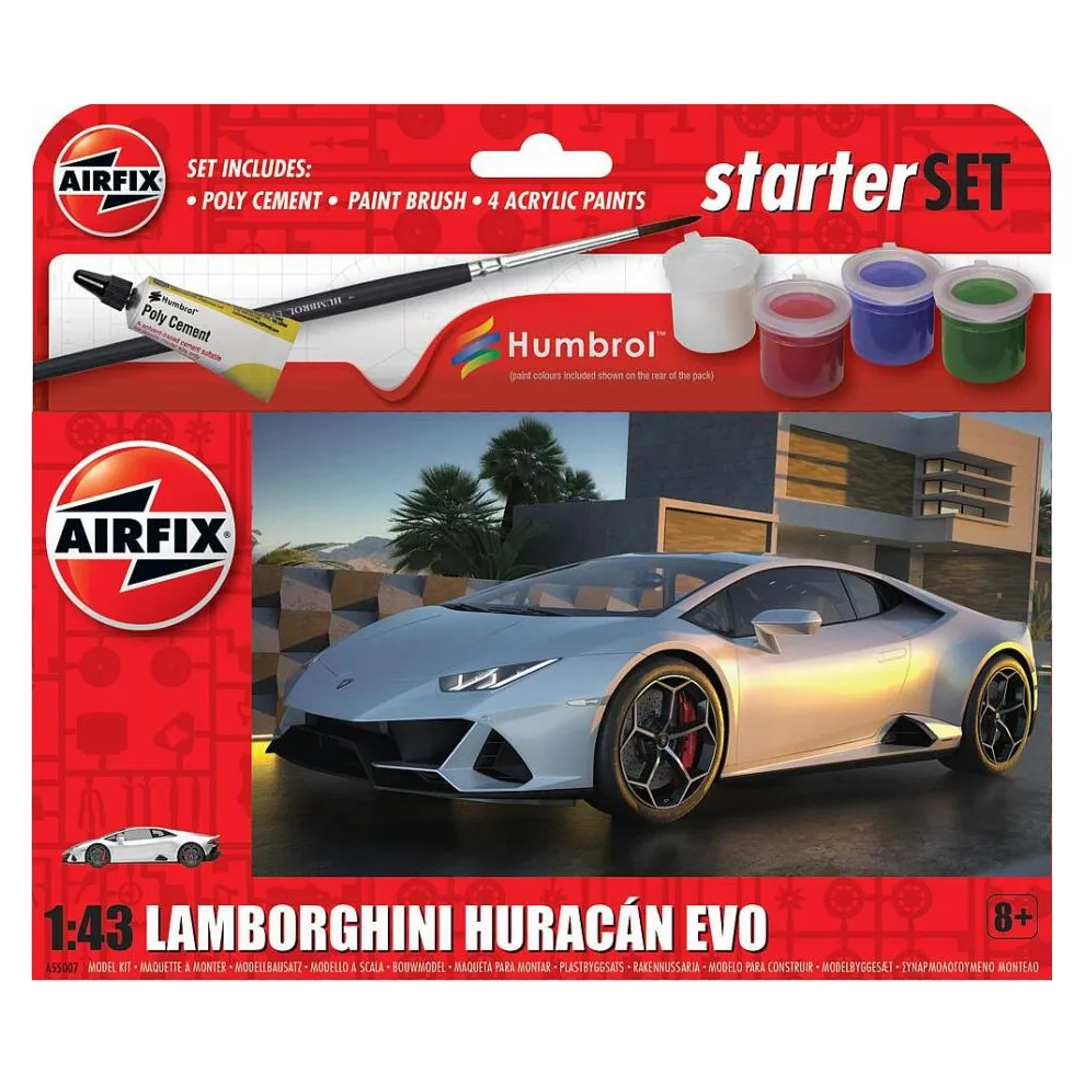 Airfix - Starter Set Lamborghini Huracan EVO - 1/43