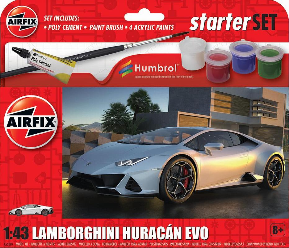 Airfix - Starter Set Lamborghini Huracan EVO - 1/43