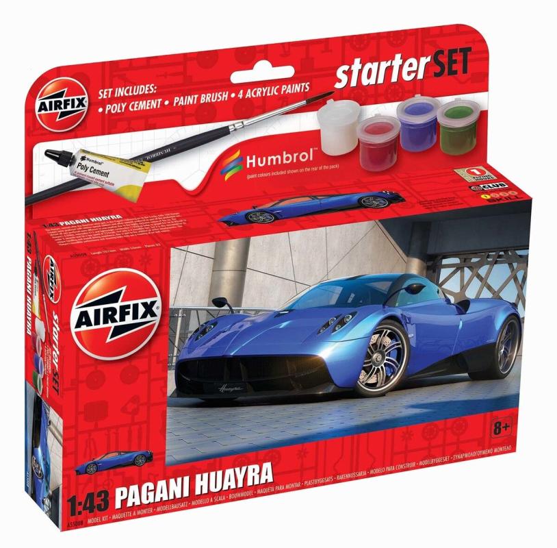 Unknown - Small Starter Set New Pagani Huayra Scale - 1/43