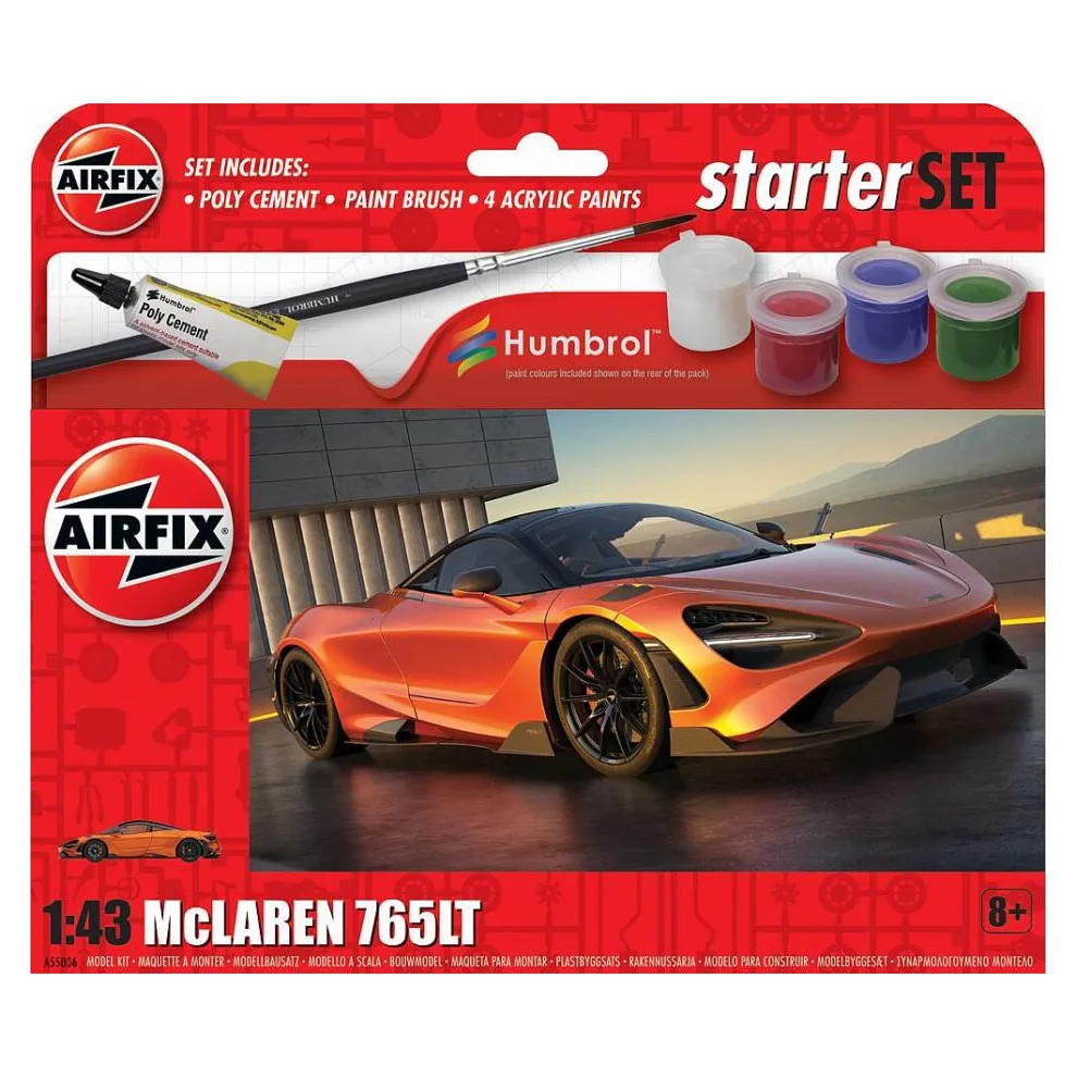 Unknown - Starter Set Mclaren 765LT - 1/43